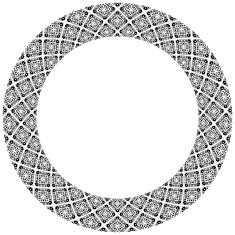 Decorative circle N6