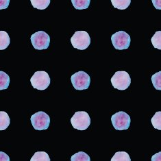 Watercolour polka dot seamless pattern N5