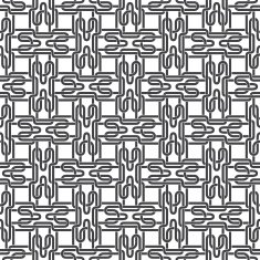 Seamless pattern of intertwined H-shaped strips N2