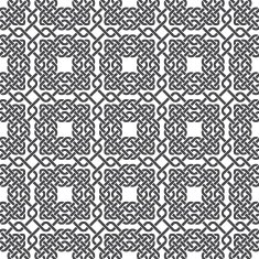 Seamless pattern of braided thread N4