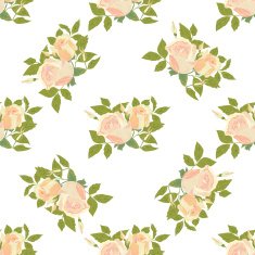 Seamless pattern with roses N46