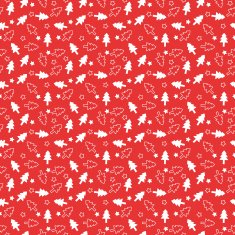 Red and white Christmas pattern