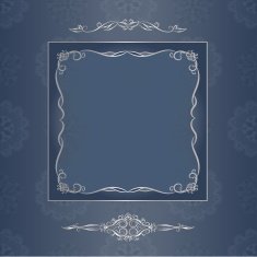Decoartive Ornamental frame