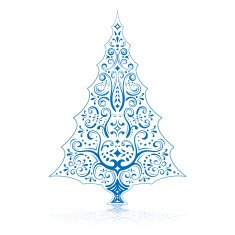 Vector Christmas Tree N4