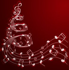 Musical Christmas tree