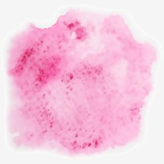 Pink watercolor spot