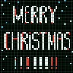 Pixel Merry Christmas