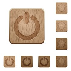 Power of wooden buttons N2