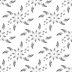 Abstract Flower Seamless N2