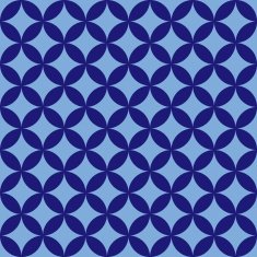 Seamless blue Pattern N6