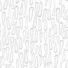 Carrot seamless pattern