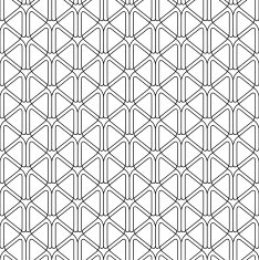 Black and white geometric seamless pattern N6