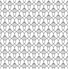 Black and white geometric seamless pattern modern stylish N5