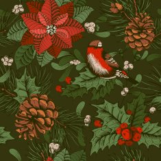 winter seamless pattern N6