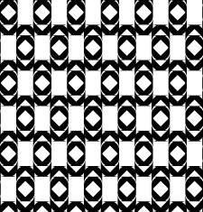 Black and white geometric seamless pattern abstract background N3