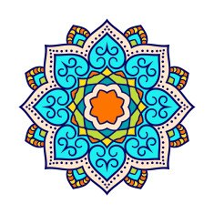 Vector mandala ornament N5