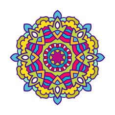 Vector mandala ornament N6