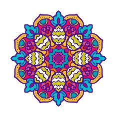 Vector mandala ornament N7