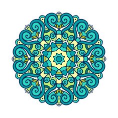 Vector mandala ornament N21