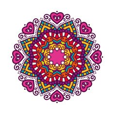 Vector mandala ornament N25
