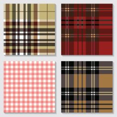 Set of seamless patterns Textile ornaments N2