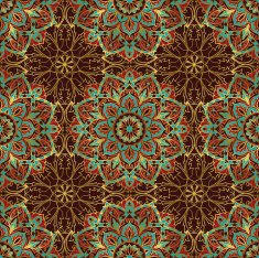 Vintage ethnic ornament