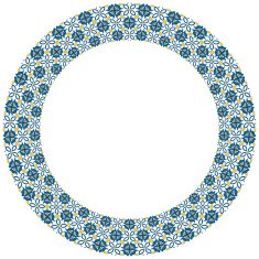 Decorative circle N8