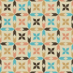 Abstract geometric seamless pattern N62