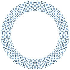 Decorative circle N9