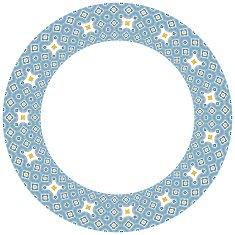 Decorative circle N10