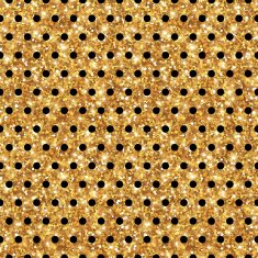 Gold Shining Polka Dot Seamless Pattern