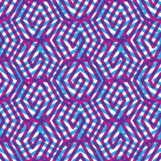 Geometric messy lined seamless pattern colorful vector endless N2
