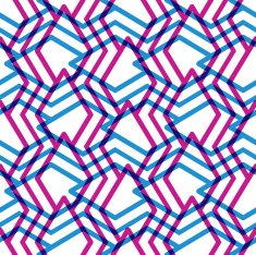 Geometric messy seamless pattern bright transparent vector N7