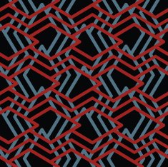 Geometric messy seamless pattern bright transparent vector N9