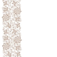 Vector Lace pattern for invitation or greeting card N13