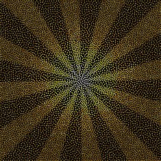 Gold burst halftone background N4