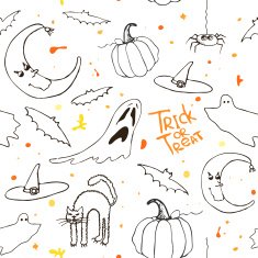 Halloween seamless pattern N29