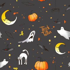 Halloween seamless pattern N30
