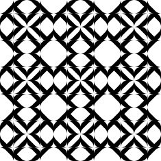 Black and white geometric seamless pattern abstract background N4