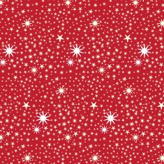 Star pattern on transparent background Stars red
