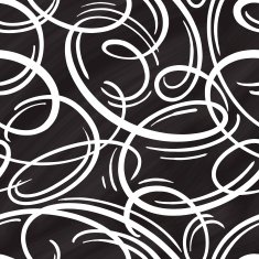 Abstract chalk lines seamless pattern
