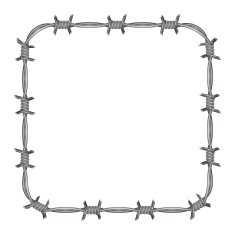 Frame barbed wire N3