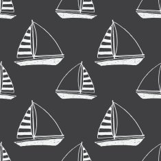 Vector yacht pattern