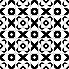 Black and white seamless pattern abstract background N12