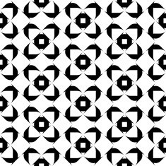 Black and white seamless pattern abstract background N13