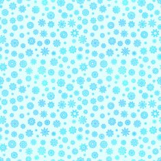 Snowflake seamless pattern N6