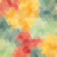 Multicolored angular wattled pattern background N10