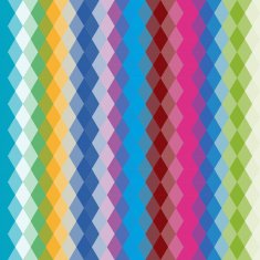 Multicolored angular wattled pattern background N11