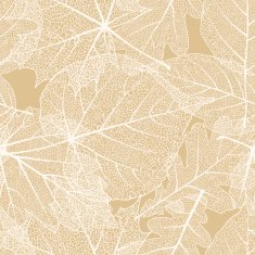 Detailed leaves seamless background EPS 10