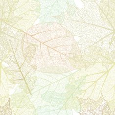 Detailed leaves seamless background EPS 10 N4